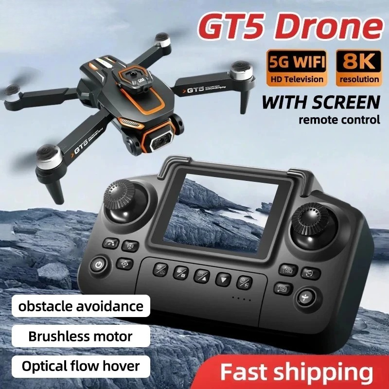 Drone Camera Wide Angle - Dron Mini OriginalGT5 4K HD con