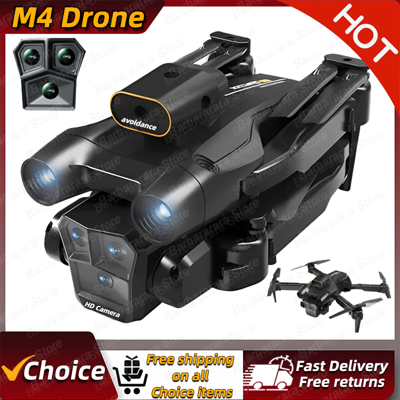 Nuevo Dron M4 Profesional 4K c - Drone Camera Wide Angle reseña y precio