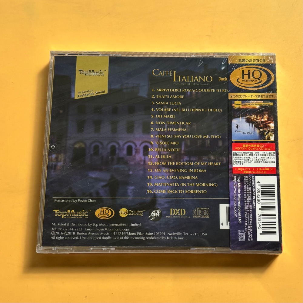 CD de Música Italiana para Rel - Drone Camera Stabilized reseña y precio