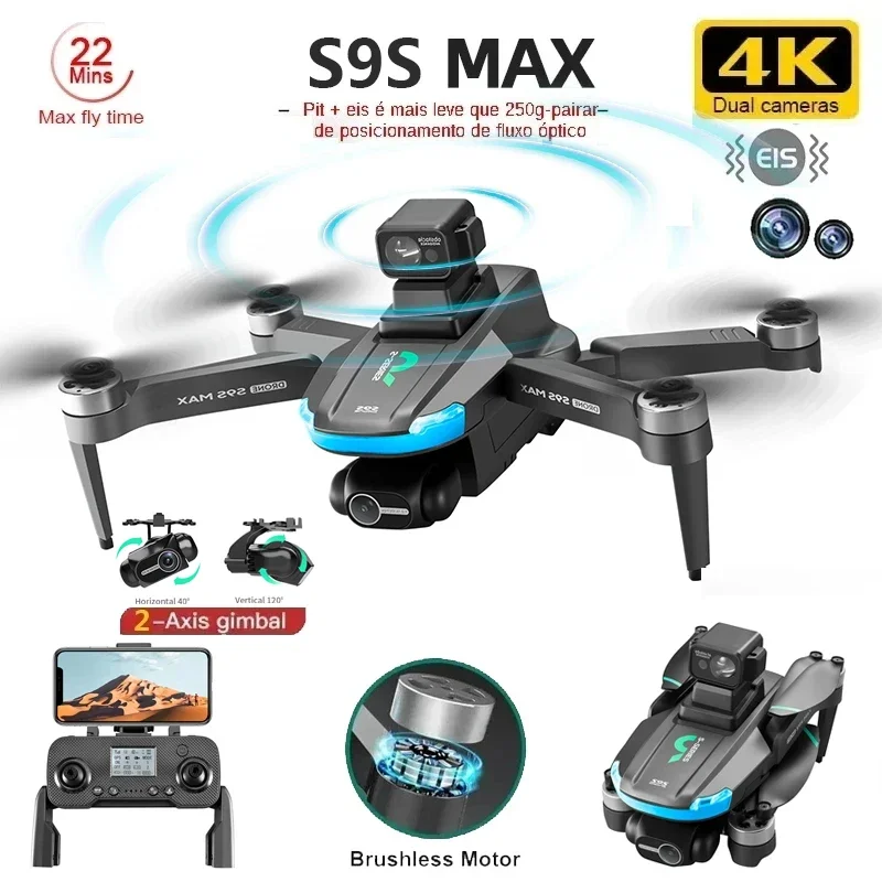 Nuevo S9S MAX MINI Drone 4K 2  - Drone Camera Wide Angle reseña y precio