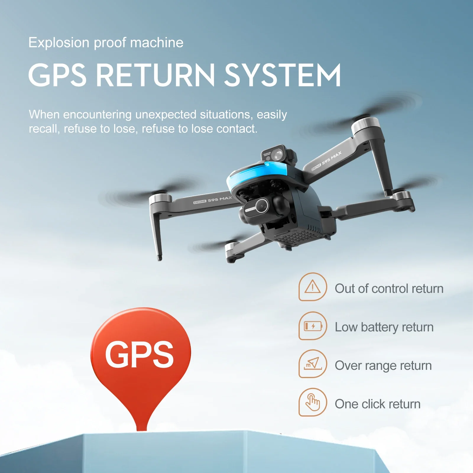 Nuevo S9S MAX MINI Drone 4K 2  - Drone Camera Wide Angle reseña y precio