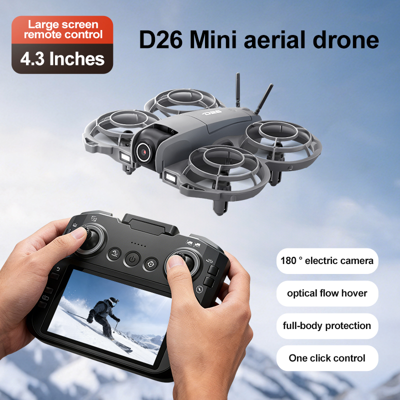 Dron D26 4K Aéreo HD 180 °   D - Drone Camera Night Vision reseña y precio