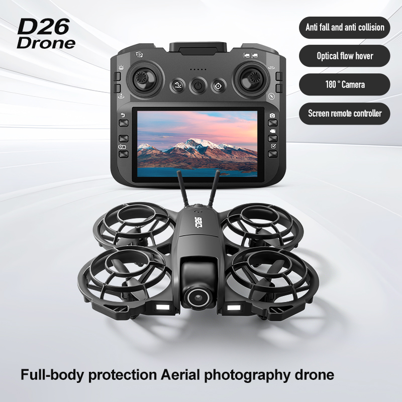 Dron D26 4K Aéreo HD 180 °   D - Drone Camera Night Vision reseña y precio
