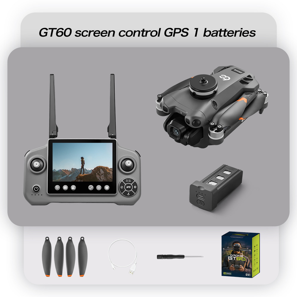 Nuevo Dron GPS GT60 con Fotogr - Drone Camera Wide Angle reseña y precio
