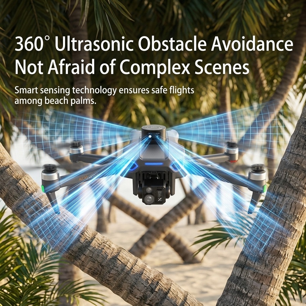 NUEVO Dron AE30 Ultra GPS con  - Drone Camera With Gimbal reseña y precio